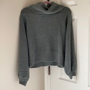Soft green sweater M
